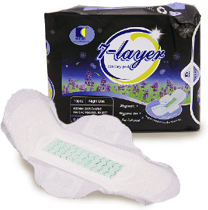 Kedi 7 Layer Sanitary Pad (Night) in Nigeria